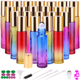 inice 10ml essential oils roller bottle gradient colour front view