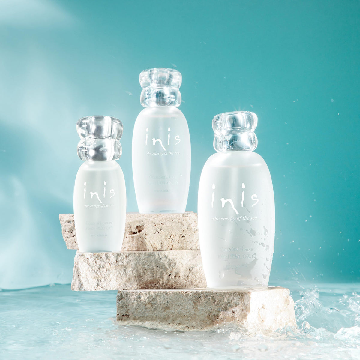 Inis the Energy of the Sea Cologne bottle with mist spray