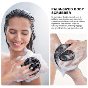 INNERNEED Body Cleansing Scrubber with nylon mesh cover