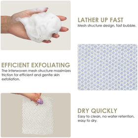 INNERNEED exfoliating mesh cover pack of 4