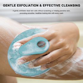 INNERNEED Silicone Body Scrubber compact size for travel