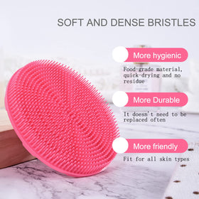 INNERNEED silicone body scrubber hanging for drying