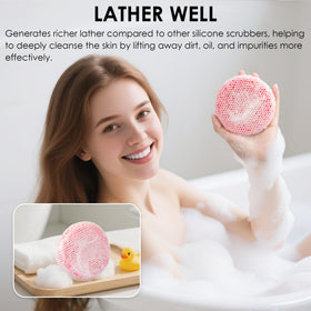 INNERNEED Silicone Body Scrubber hanging for drying