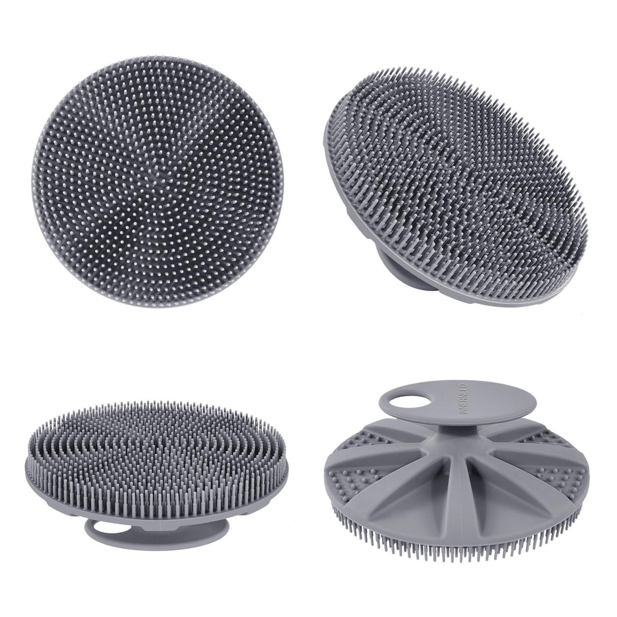 INNERNEED silicone body scrubber packaging display