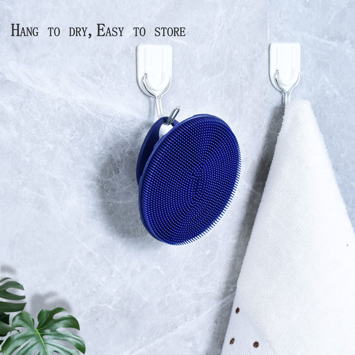 INNERNEED Silicone Face Brush gray front view