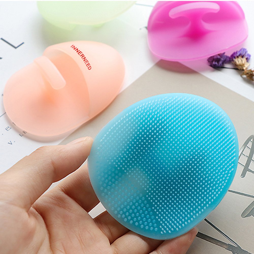 INNERNEED Silicone Face Cleanser Brush back view