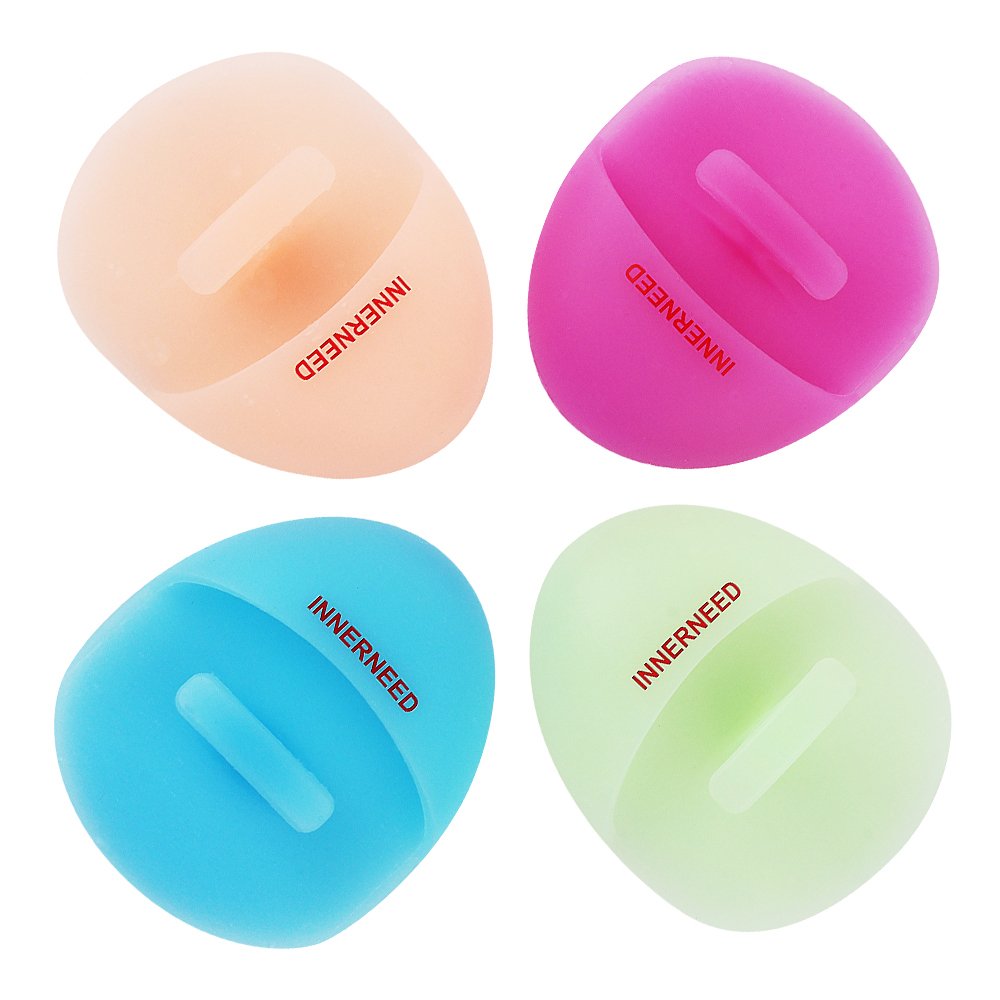 INNERNEED Silicone Face Cleanser Brush front view