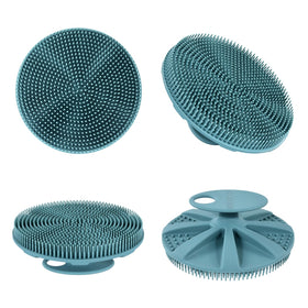 INNERNEED Soft Silicone Body Scrubber close-up of bristles