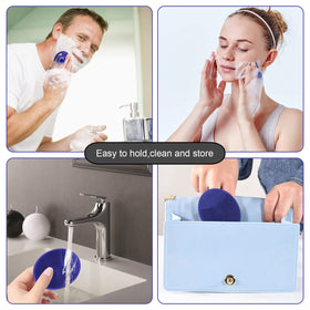 INNERNEED Soft Silicone Facial Cleansing Scrubber in packaging