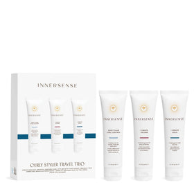 INNERSENSE Curly Hair Styler Trio front view with three products