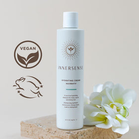 INNERSENSE Hydrating Cream Hairbath Shampoo 10oz side view
