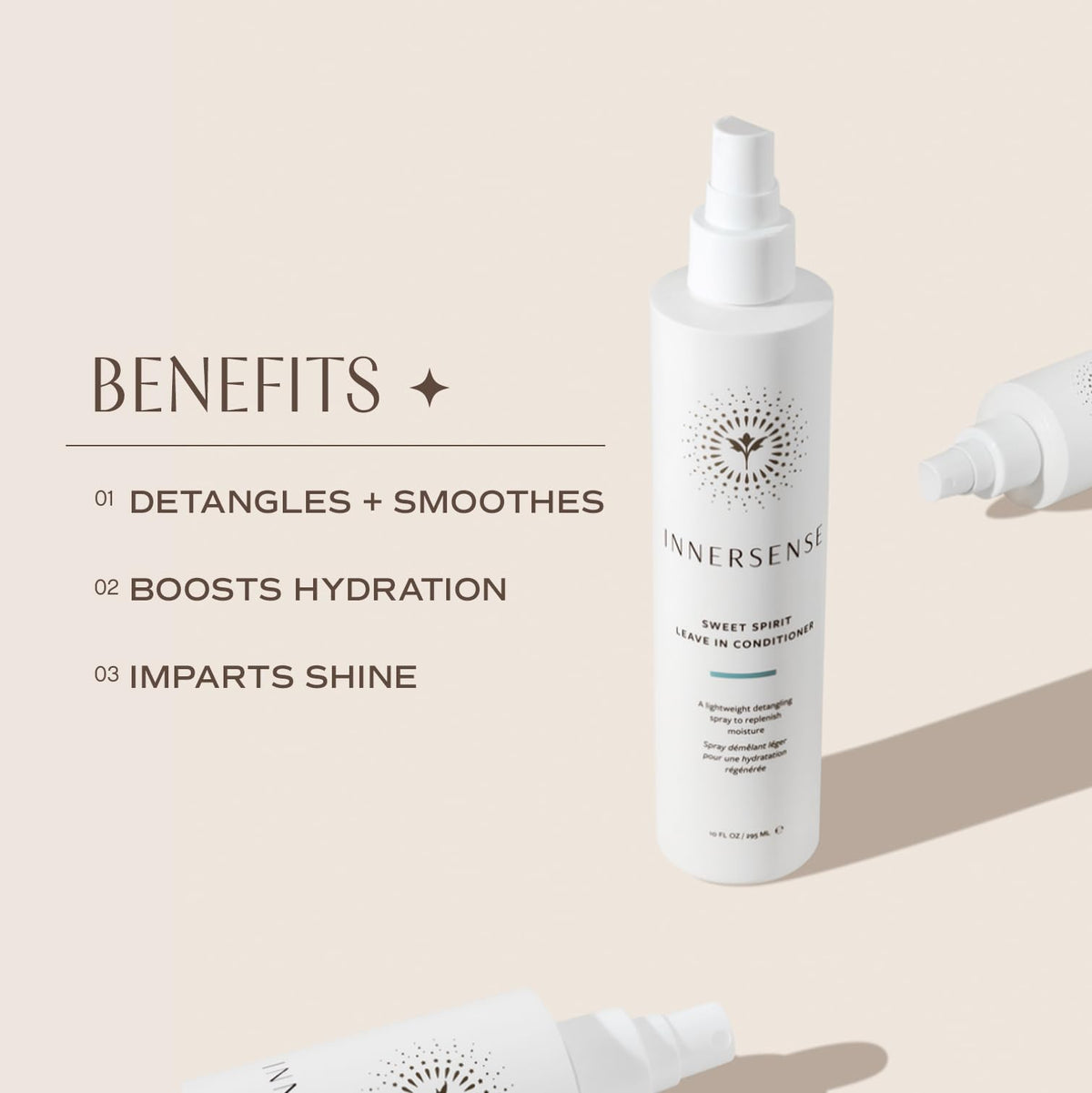 INNERSENSE Hydrating Trio Travel Set lifestyle use