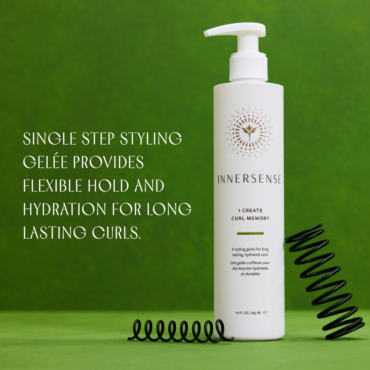 INNERSENSE I Create Curl Memory Styling Cream 10oz with product details