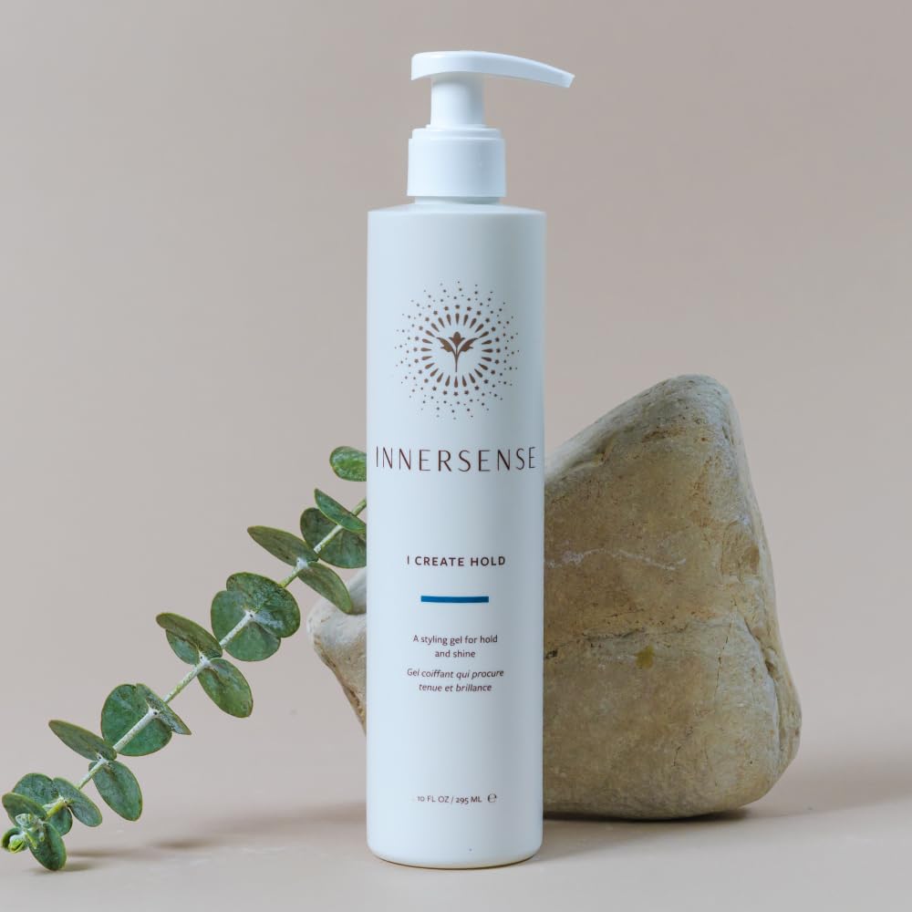 INNERSENSE I Create Hold Styling Gel 32oz lifestyle scene