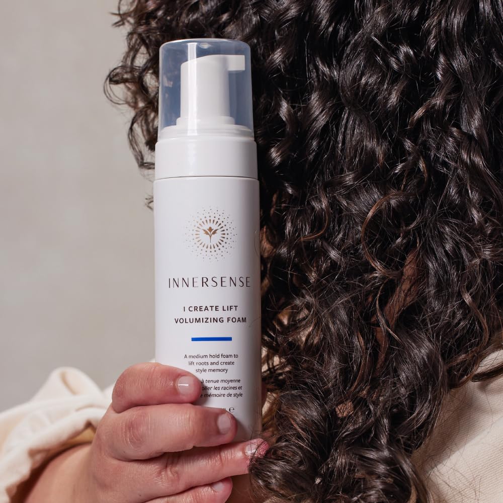 INNERSENSE I Create Lift Volumizing Foam 6oz lifestyle scene