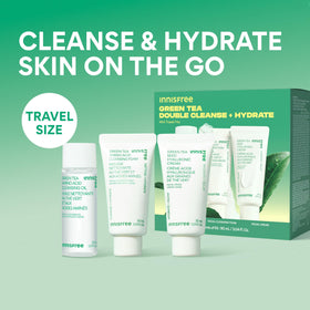 innisfree cleansing oil bottle with green tea