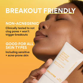 innisfree Daily UV Defense Sunscreen SPF 50+ in a lifestyle setting