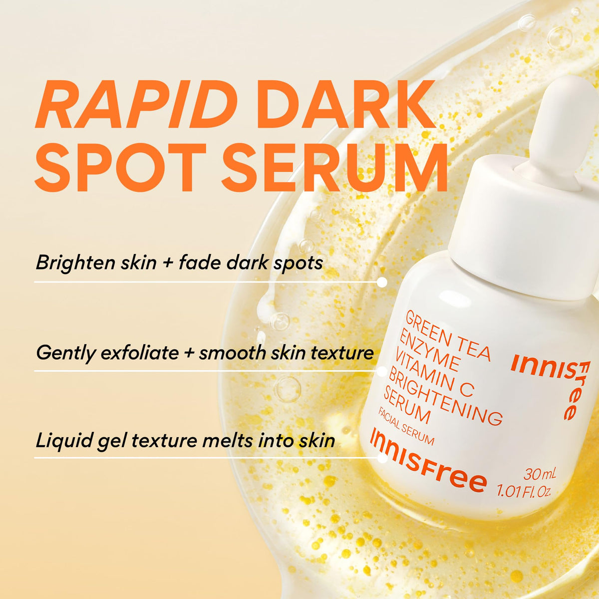 innisfree Green Tea Enzyme Vitamin C Serum packaging