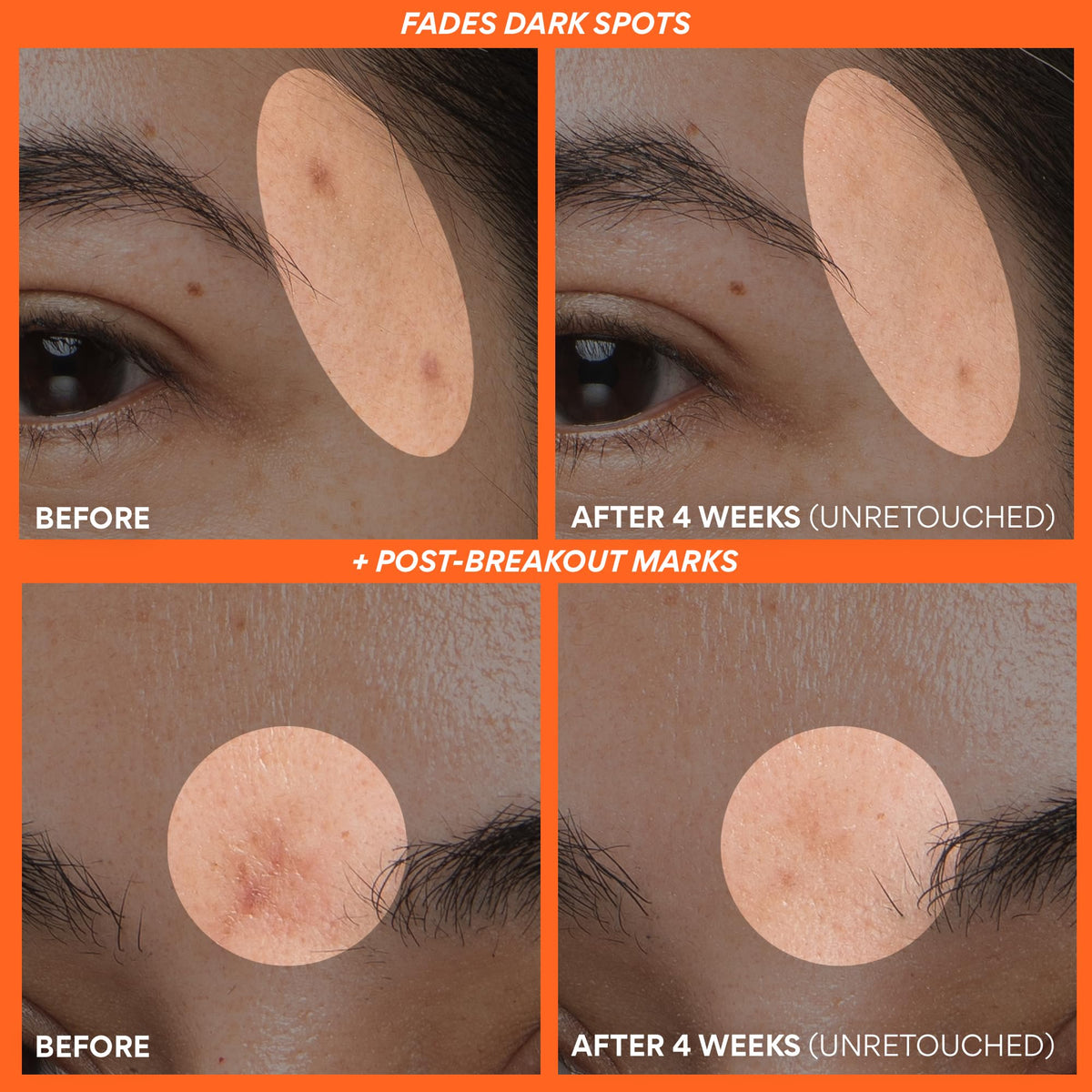 innisfree Green Tea Enzyme Vitamin C Serum texture on skin