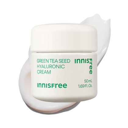 innisfree Green Tea Seed Hyaluronic Acid Cream 200g front view