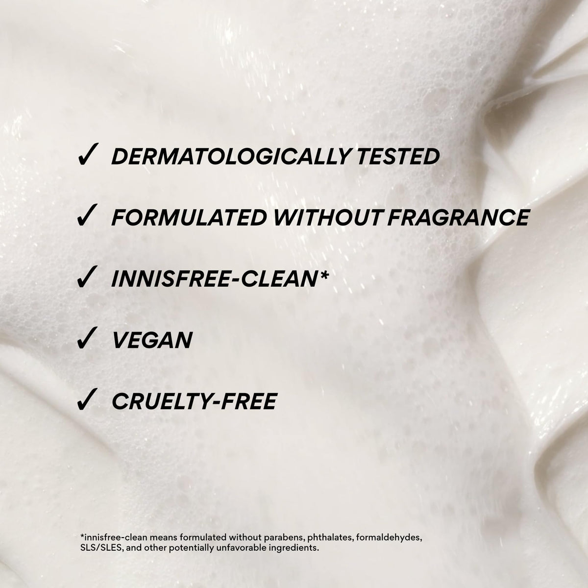 innisfree Green Tea Seed Hyaluronic Cream texture on skin