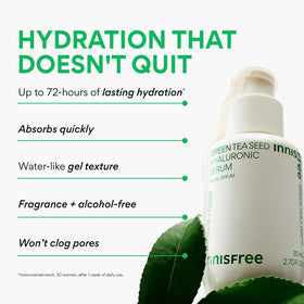 innisfree Green Tea Seed Hydrating Serum Refill packaging