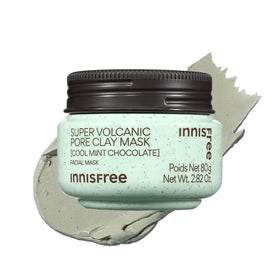 innisfree Mint Chocolate Super Volcanic Clay Mask front view