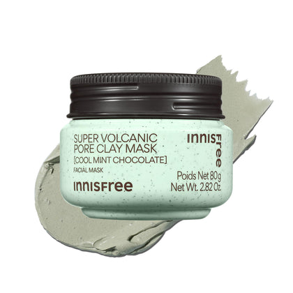 innisfree Mint Chocolate Super Volcanic Clay Mask front view