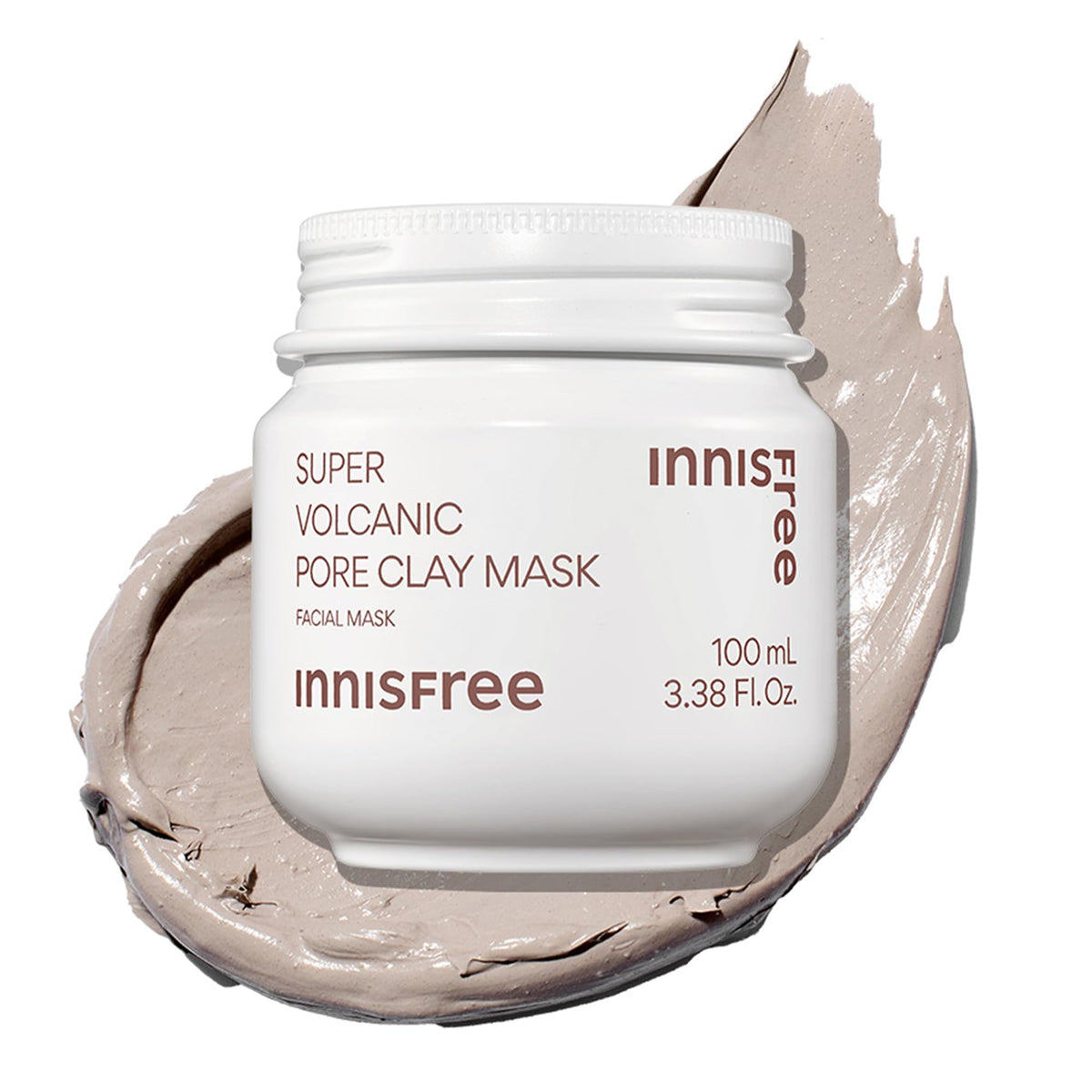 innisfree Super Volcanic Pore Clay Mask front view 159g
