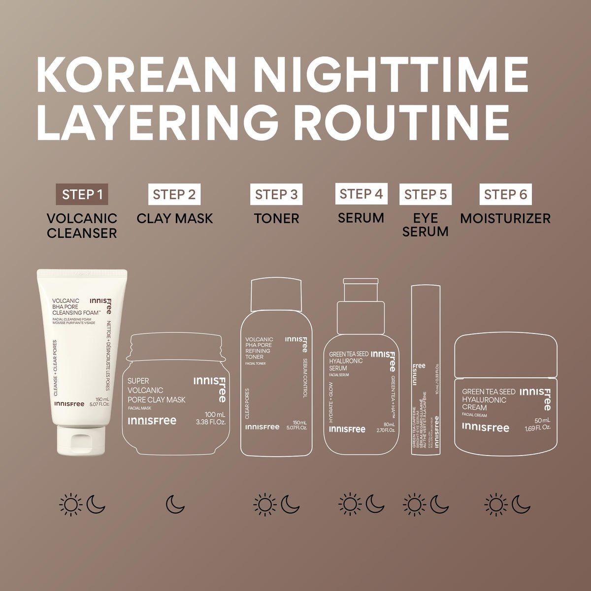 innisfree Volcanic BHA Pore Cleansing Foam lifestyle shot
