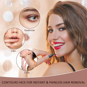 innobeaut face shaver on a makeup table