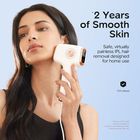INNZA IPL Hair Removal Device side view showing energy level settings