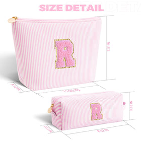 Inside view of the spacious Btffitting makeup bag