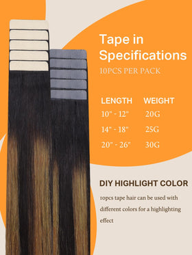 Installation process of DOORES Tape in Hair Extensions
