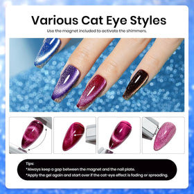 Instruction manual for beetles Cat Eye Gel Nail Polish Set