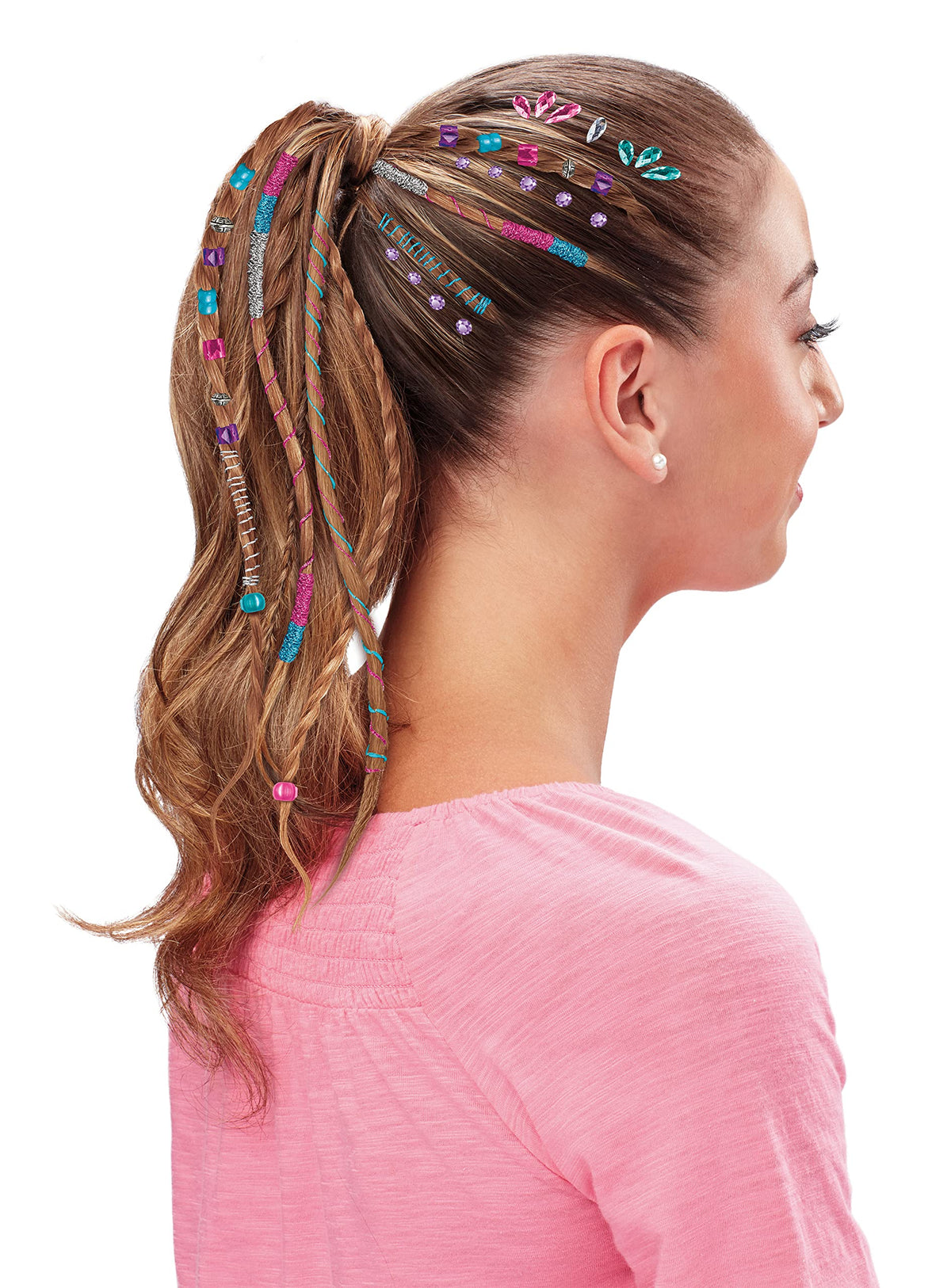 Instructions booklet for the Cra-Z-Art Shimmer 'n Sparkle Hair Designer