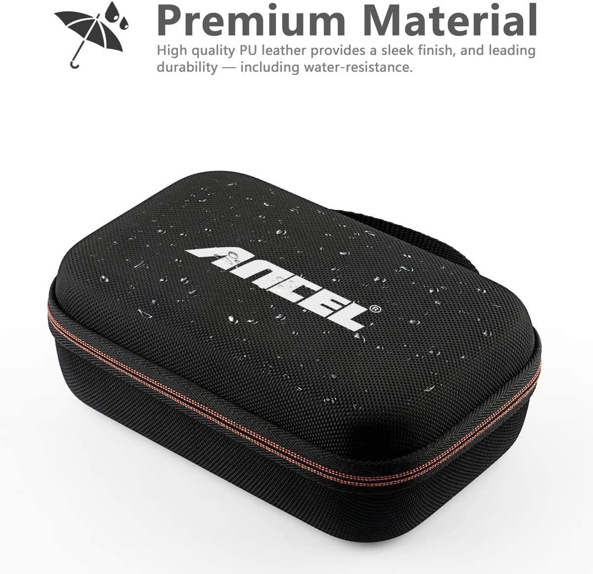 Interior of ANCEL case showing custom-fit design