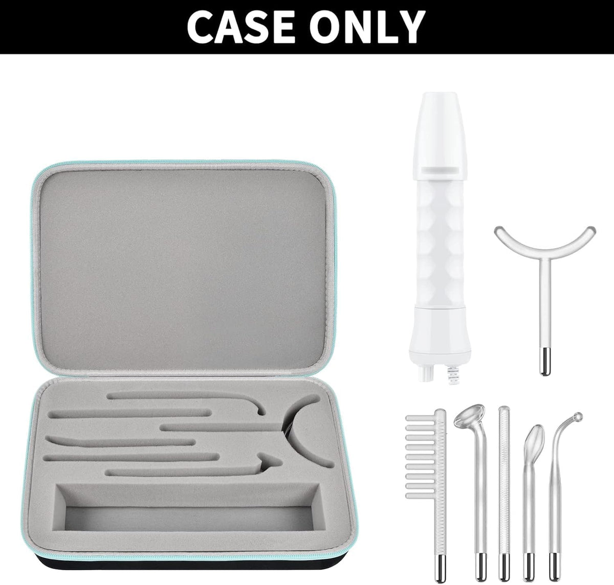 Interior of GWCASE High Frequency Wand Case with wands