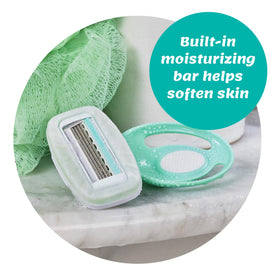 INTUITION Go Disposable Razor in travel case