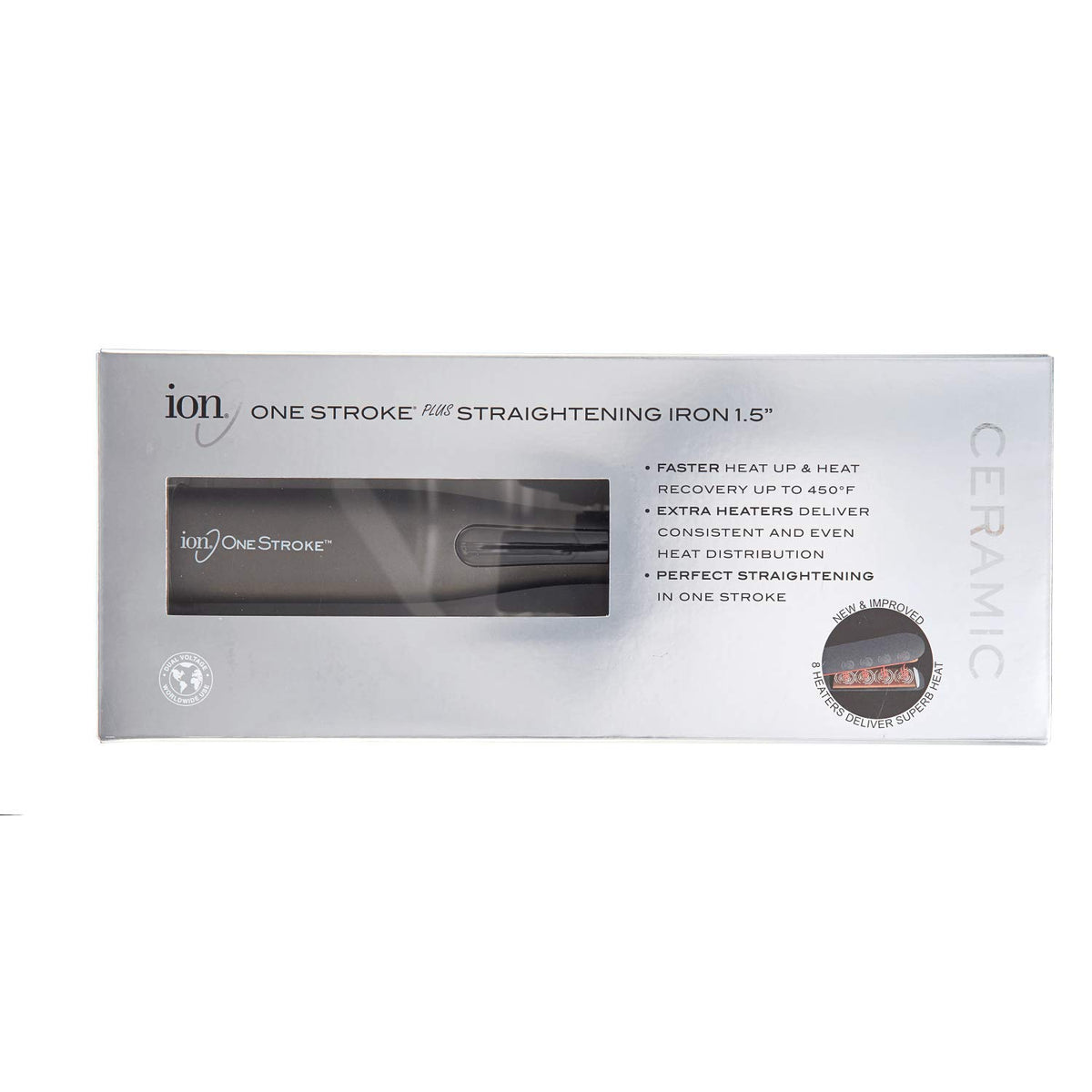 ion One Stroke Flat Iron 1.5 Inch lifestyle use