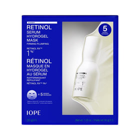 IOPE Retinol Serum Deep Collagen Gel Mask Set packaging front view