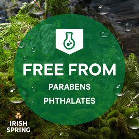 Irish Spring 5 in 1 Body Wash for Men cap close-up