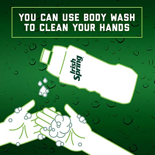 Irish Spring Aloe Vera Body Wash 18 Fl Oz packaging