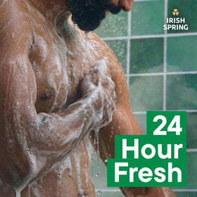 Irish Spring Body Wash Moisture Blast 30 oz pump bottle back view
