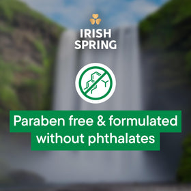 Irish Spring Body Wash Moisture Blast 30 oz pump bottle lathering on skin