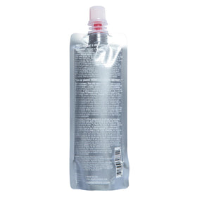 iroiro Dark Red 100 eco-pouch back view with ingredients list