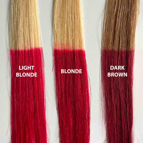iroiro hair color eco-pouch side view showcasing compact design