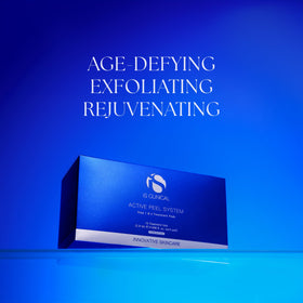 iS CLINICAL Active Peel System application on skin