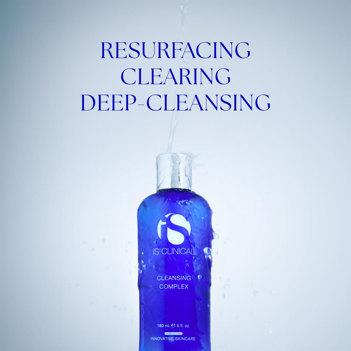 iS CLINICAL Cleansing Complex 3in1 Gentle Deep Pore Cleanser side view