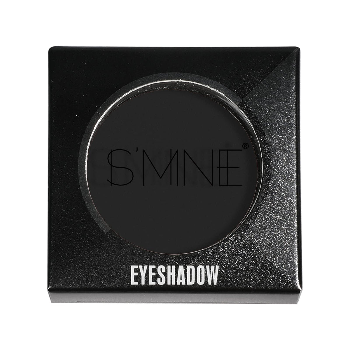 IS'MINE Black Matte Eyeshadow Palette with smooth texture